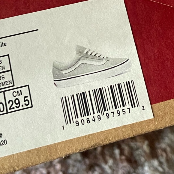 NWT Vans Old Skool in Desert Sage/True White Men’s size 11.5 - Picture 5 of 5